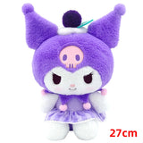 Sanrio Kuromi My Melody Pochacco Hangyodon Cinnamoroll Kuromi Plush Toy (27cm)