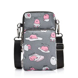 Sanrio New Gudetama Mobile Messenger Bag Lazy Egg Mini Small Bag Coin Purse