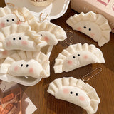 Dumpling Plush Pendant Key Ring