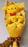 Sanrio Kawaii Plush Bouquet Cute Soft Stuffed Toys PomPomPurin - LoveJojo