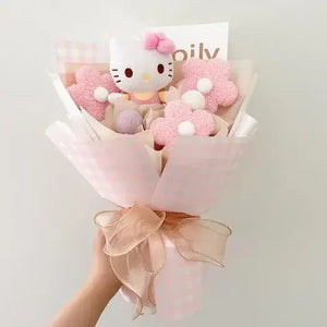 Sanrio Plush Bouquet My Melody Kuromi Cinnamoroll Hello Kitty - LoveJojo