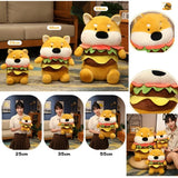 Kawaii Snack Attack: Hamburger Capybara Dog Pig Capibaras Pizza Bubble Tea Cushion Plush - LoveJojo