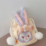 Disney StellaLou Drawstring Bag LinaBell Gelatoni Plush Cosmetic Bag