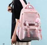 Capybara Backpack Laptop Large Capacity School Rucksack