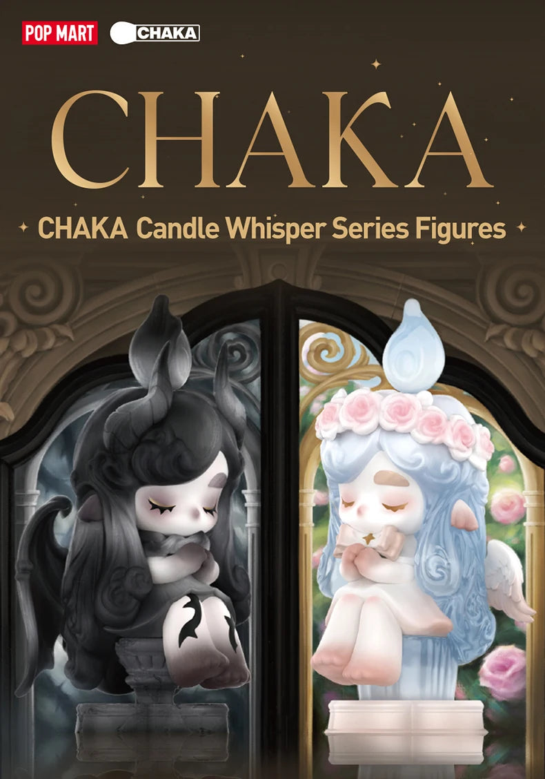 Genuine Pop Mart Chaka Candle Whisper Series Blind Box Figure