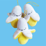 Kawaii Banana Plush Keyring Pendant Key Chain Ring - LoveJojo