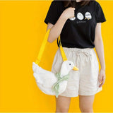 Duck Plush Purse Goose Crossbody Shoulder Messenger Bag