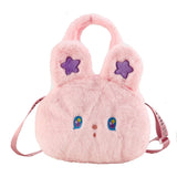 Rabbit Fur Star Bunny Plush Chain Bag Plush Cushion - LoveJojo