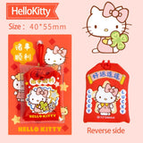 Omamori Keychain Embroidery Japanese Style Lucky Charm Bag Pendant