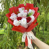 Sanrio Hello Kitty Kuromi Cinnamoroll My Melody Plush Bouquet