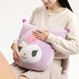 Sanrio Kuromi Plush Pillow Cinnamoroll Cartoon Soft Sofa Waist Pillow Cute Car Throw Pillow Anime Gaming Cushion  Birthday Gift - LoveJojo