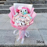 Sanrio Hello Kitty Kuromi Cinnamoroll Plush Bouquet