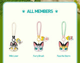 GENUINE POP MART Baby Molly & Baby Tabby Series Pinch Pendant Blind Box