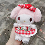 Sanrio My Melody Strawberry Plush Keychain