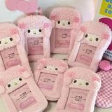 Sanrio My Sweet Piano Pink Plush Card Pass Holder