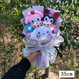 Sanrio Kuromi My Melody Hello Kitty Cinnamoroll Plush Bouquet - LoveJojo