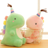Pastel Party Dinosaur Plush Rainbow Rawr Plush Toy Stuffed Animals