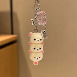 Rilakkuma Bear Pendant Phone Charms Keychains