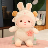 Rabbit Cosplaying Pig, Elephant, Sheep Plush Stuffed Animal Toy 30-70cm