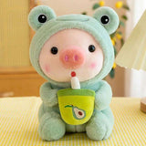 Bubble Tea Pig Plush - LoveJojo