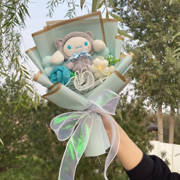 Sanrio Cinnamoroll Plush Toy Flower Bouquet