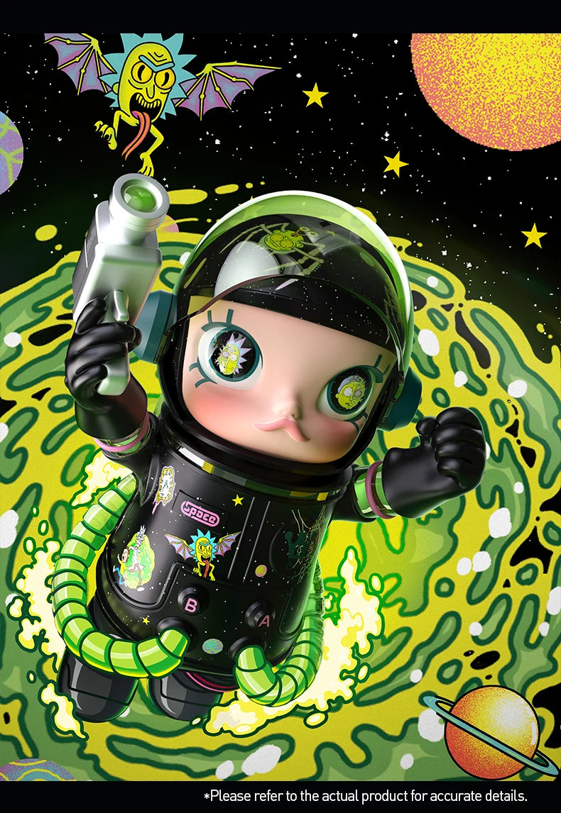 Genuine Pop Mart Mega Space Molly 400% Rick and Morty Limited