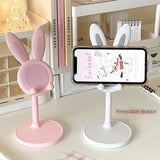 Bunny Rabbit Ears Phone Stand Telescopic - LoveJojo