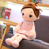 Kawaii Plush Girl Dolls with Rabbit Ears