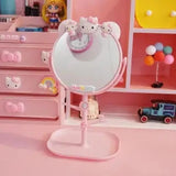 Pink Hello Kitty Mirror Make Up Desk Mirror