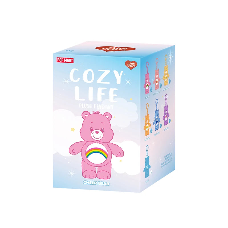 popmart Care Bears Cozy Life シリーズ ❶ Genuine Pop Mart Care Bears Cozy Life Series Blind Box Pendant