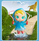 Genuine Pop Mart Baby Molly Funny Raining Day Figure