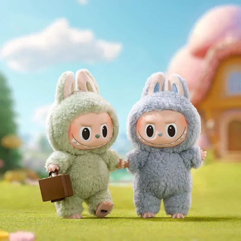 Genuine Pop Mart The Monsters Labubu Exciting Macaron Vinyl Face