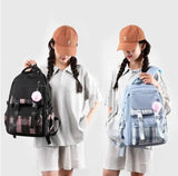 Capybara Backpack Laptop Large Capacity School Rucksack