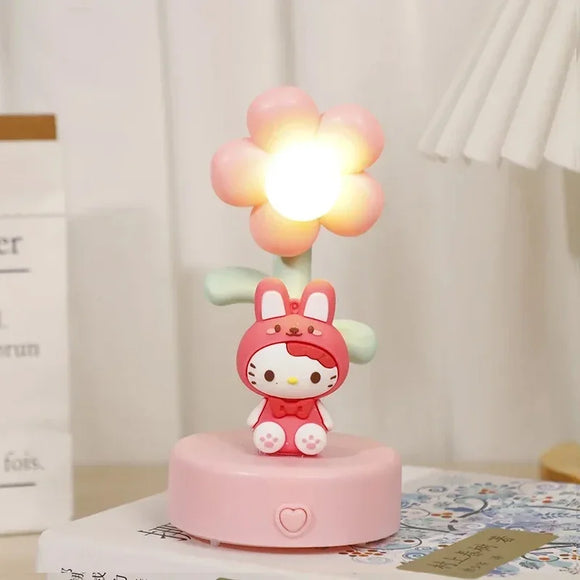 Sanrio Night Light Kuromi Hello Kitty Lamp - LoveJojo