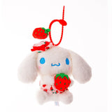 Sanrio Kawaii Plush Keychains Hello Kitty Melody Kuromi Cinnamoroll Pochacco