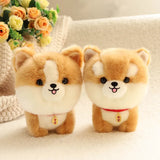 Corgi Dog Plush Toy Stuffed Animal Shiba inu ChowChow Yorkshire Bichon Husky Plush - LoveJojo