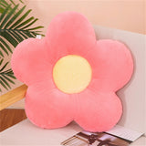 Fresh Colorful Pastel Flower Plush Toy Cushion
