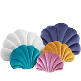 Velvet Shell Mermaid Cushion Plush Pillow Seashell