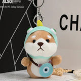 Corgi Shiba Inu Dog Puppy Plush Keychain