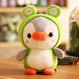 Kawaii Plush Toy Penguin Dinosaur Frog Unicorn Bee Stuffed Animal