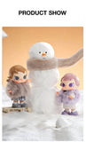Genuine POP MART Baby Molly Winter Fit Check Series Vinyl Plush Pendant Blind Box