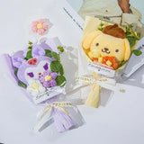 Sanrio Kuromi Cinnamoroll PomPomPurin My Melody Handmade Plush Bouquet