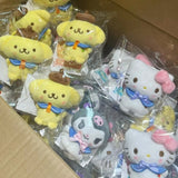 Sanrio Plush Finger Puppet Pendant Kuromi My Melody PomPomPurin Hangyodon Bag Charm (8cm)