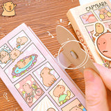 Capybara Stationery Mini Portable Notebook