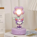 Sanrio Night Light Kuromi Hello Kitty Lamp.