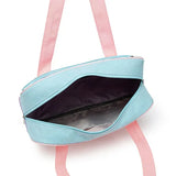 Heart PU Leather Laptop Bag Pastel Handbag Top Handle Japanese Style School Bag