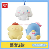 Bandai Sanrio Figurines Cinnamoroll PomPomPurin Tuxedo Sam