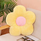 Fresh Colorful Pastel Flower Plush Toy Cushion - LoveJojo