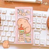 Capybara Stationery Mini Portable Notebook