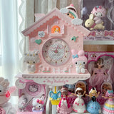 Sanrio Little Twin Stars My Melody Cinnamoroll PomPomPurin Hello Kitty Wall Clock